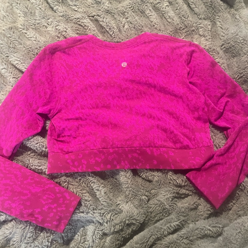 size 4 cropped lululemon swiftly tech